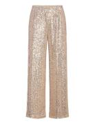 Barbaraiw Pant Bottoms Trousers Wide Leg Gold InWear