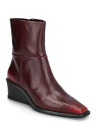 Aino Shoes Boots Ankle Boots Ankle Boots With Heel Red VAGABOND