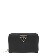 Laurel Slg Medium Zip Around Bags Card Holders & Wallets Wallets Black...