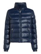 Lw Down Feminine Gloss Jacket Fôret Jakke Navy Tommy Hilfiger