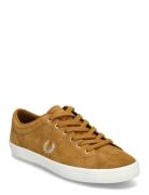 Baseline Suede Lave Sneakers Brown Fred Perry