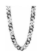 Riviera Riversible Necklace Black/Silver Accessories Jewellery Necklac...