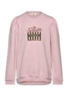 Blouse Ls Sweat Tops Sweat-shirts & Hoodies Sweat-shirts Pink En Fant