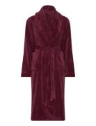 Robe  Fleece Morgenkåpe Burgundy Lindex