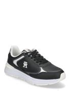 Casual Fashion Runner Lthr Lave Sneakers Black Tommy Hilfiger