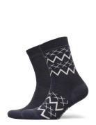 2-Pk Wool Socks Sport Socks Regular Socks Multi/patterned Johaug