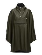 Pu Light Rainponcho Outerwear Rainwear Rain Coats Green Tretorn