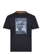 Te_Mextour Tops T-shirts Short-sleeved Navy BOSS