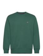 Reg Shield C-Neck Sweat Tops Sweat-shirts & Hoodies Sweat-shirts Green...