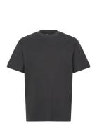 Over D T-Shirt Tops T-shirts Short-sleeved Black Weekday