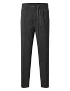 Slh190-Reg Tapered Leroy Pleat Pant Noos Bottoms Trousers Casual Grey ...