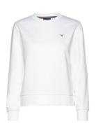 Reg Sweat Tops Sweat-shirts & Hoodies Sweat-shirts White GANT