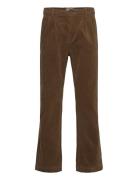 Wide Fit Corduroy Pants Bottoms Trousers Chinos Brown Lindbergh