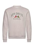 Ivy League Sweatshirt Tops Sweat-shirts & Hoodies Sweat-shirts Cream L...