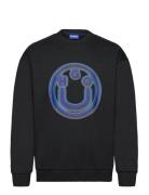 Nakaros Tops Sweat-shirts & Hoodies Sweat-shirts Black HUGO BLUE