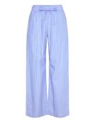 Trouser Poplin Pyjamas Blue Lindex