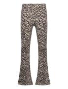 Leggings Flare Leo Aop Bottoms Leggings Multi/patterned Lindex