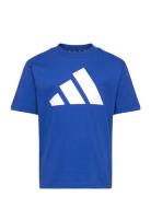 Lk Bl Tee 160 Tops T-shirts Short-sleeved Blue Adidas Sportswear