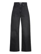 High-Waist Balloon Jeans Bottoms Jeans Wide Grey Mango