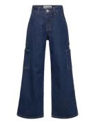 Gittesy Trousers Bottoms Jeans Wide Jeans Blue Sofie Schnoor Young