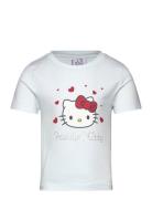 Top Hello Kitty Tops T-shirts Short-sleeved White Lindex