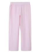 Nknjela Straight Pant Noos Bottoms Trousers Pink Name It