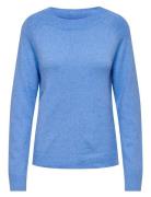 Onlrica Life L/S Pullover Knt Noos Tops Knitwear Jumpers Blue ONLY