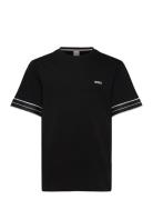 Short Sleeves Tee-Shirt Tops T-shirts Short-sleeved Black BOSS