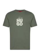 Dalayer Tops T-shirts Short-sleeved Green HUGO