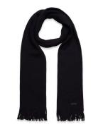 Albas Accessories Scarves Winter Scarves Navy BOSS