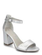 Women Sandals Sandal Med Hæl Silver Tamaris