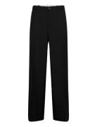 Low Loose Suit Trousers Bottoms Trousers Formal Black Weekday