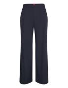 Hemmes Bottoms Trousers Straight Leg Navy HUGO