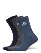 C Spw Crw 3P Sport Socks Regular Socks Multi/patterned Adidas Performa...