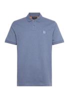 Passenger Tops Polos Short-sleeved Blue BOSS