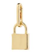 Charm Locket Pendant Gold-Plated Halskjede Anheng Gold Pilgrim