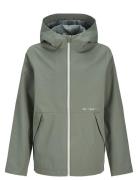 Jjadam Light Jacket Hood Jnr Tynn Jakke Skalljakke Green Jack & J S