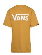 By Vans Classic Boys Tops T-shirts Short-sleeved Yellow VANS