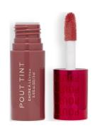 Revolution Pout Tint Nude Dreams Lipgloss Sminke Pink Revolution Beaut...