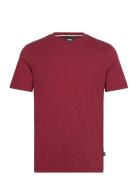 Thompson 01 Tops T-shirts Short-sleeved Burgundy BOSS