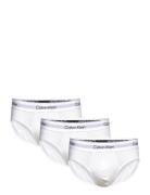 Hip Brief 3Pk Underbukser Y-frontunderbukser White Calvin Klein