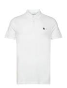 Anf Mens Knits Tops Polos Short-sleeved White Abercrombie & Fitch