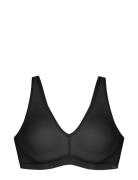 Essensual Bralette Lingerie Bras & Tops Soft Bras Bralette Black Dorin...