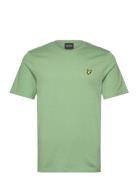 Plain T-Shirt Tops T-shirts Short-sleeved Green Lyle & Scott