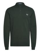 L/S Fred Perry Shirt Tops Polos Long-sleeved Green Fred Perry