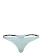 Dipped String Thong Stringtruse Undertøy Blue Calvin Klein