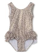 Safina Swimsuit Badedrakt Badetøy Brown That's Mine