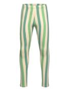 Leggings Striped Bottoms Leggings Green Lindex