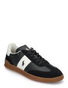 Heritage Aera Leather-Suede Sneaker Lave Sneakers Black Polo Ralph Lau...