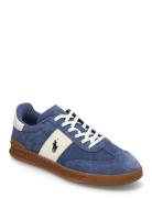 Heritage Aera Suede Sneaker Lave Sneakers Blue Polo Ralph Lauren